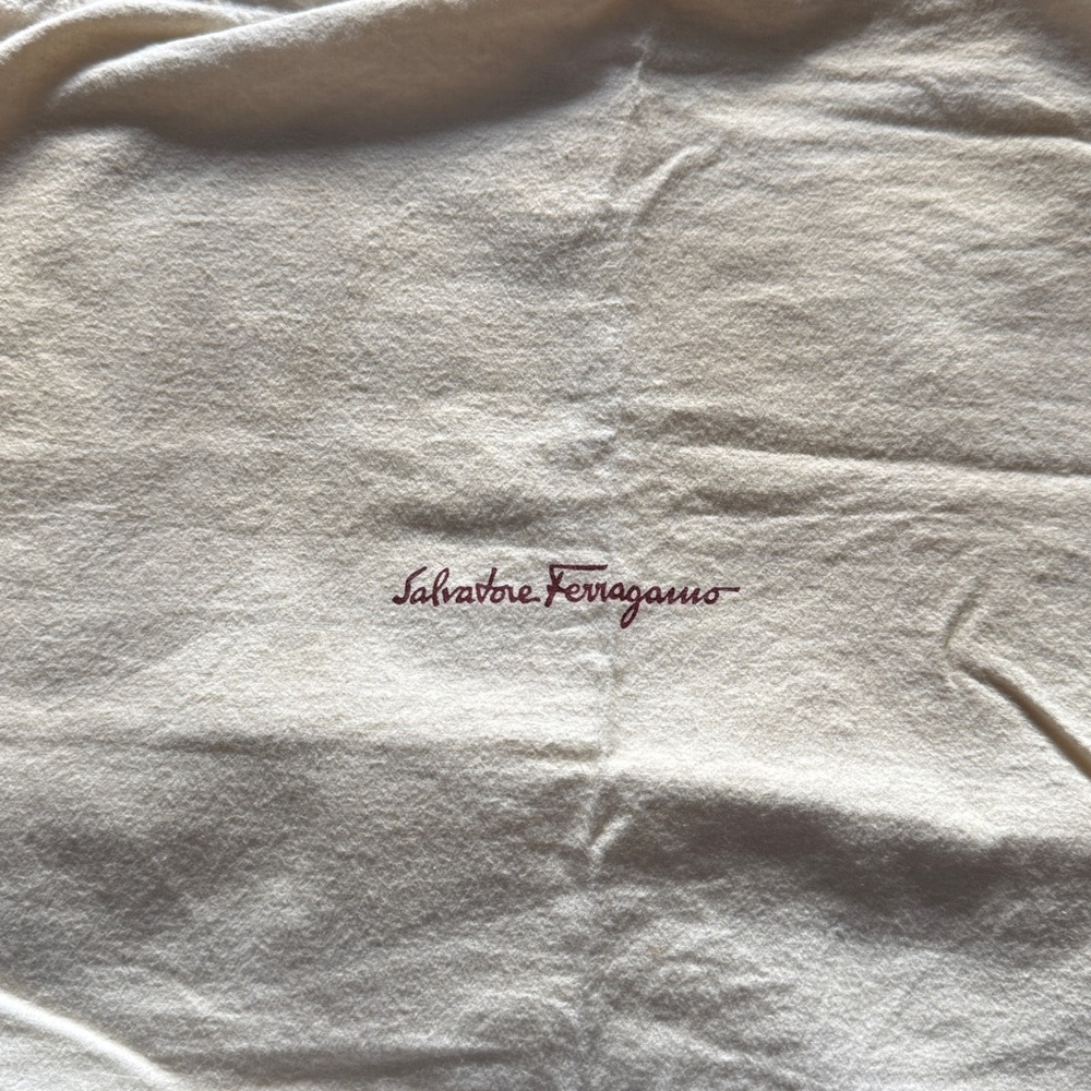 Salvatore Ferragamo Brown Shoulder Bag - Picture 8 of 9